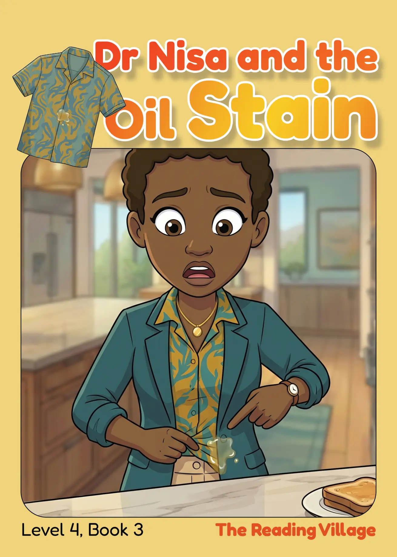 Cover of Dr Nisa and the Oil Stain